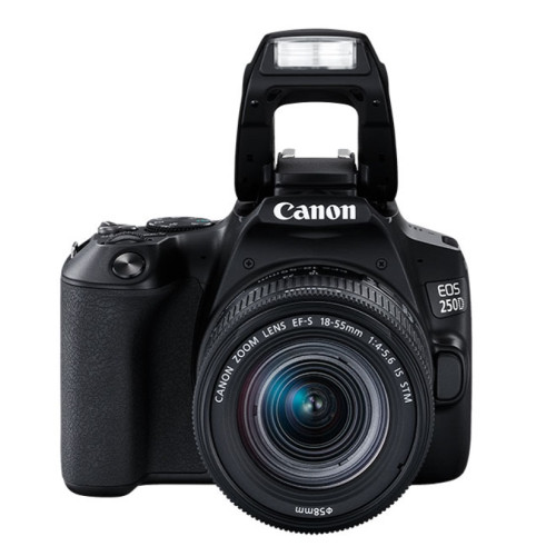 Máy ảnh Canon EOS 250D Black + Lens 18-55mm f/4-5.6 IS STM