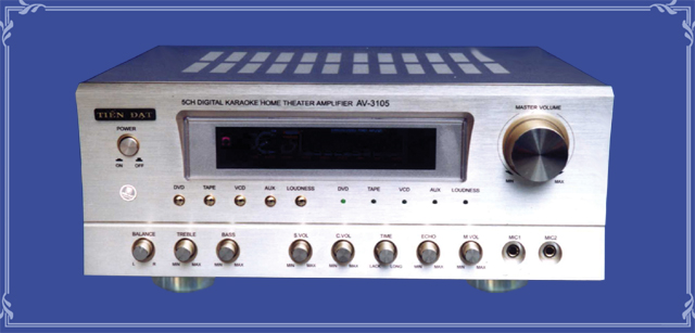 AMLY KARAOKE DIGITAL TIẾN ĐẠT AV-3105B, 150W, remote