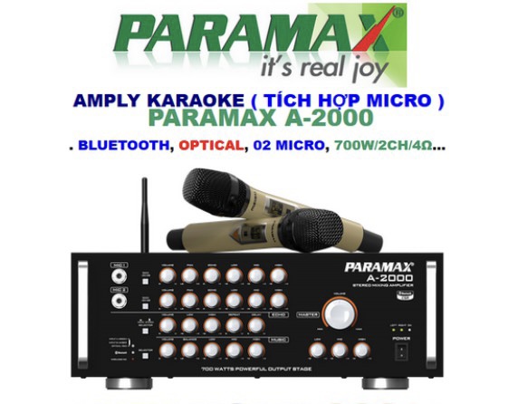 Amply PARAMAX A-2000