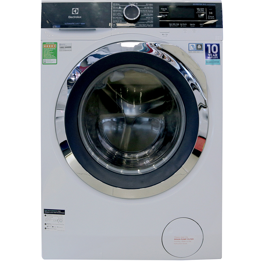 Máy giặt Electrolux Inverter 9kg EWF9023BDWA