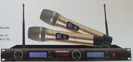 Microphone không dây NANOMAX FX-3000