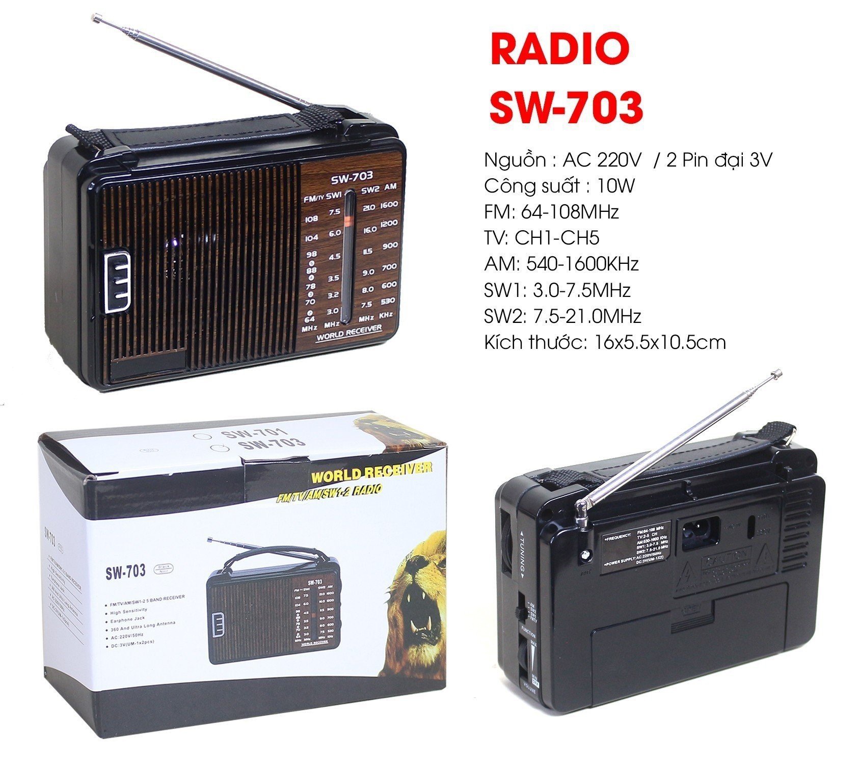 RADIO SW-703