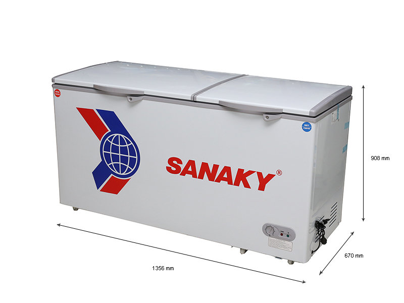 Cần bán tủ đông sanaky VH-568W1 mới sài gần 1 tháng