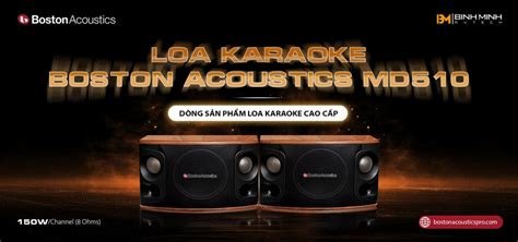 Loa Karaoke Boston Acoustics MD510